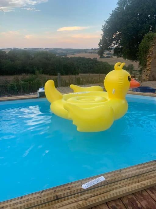 Gite A La Ferme Avec Jacuzzi Et Piscine Chauffee Saint-Felix-de-Tournegat ภายนอก รูปภาพ